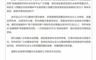 重庆网红打出租到视频爆火西藏官方：满足奖励条件将及时兑现50万元奖励资金